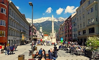 Zurich to Innsbruck Austria tour